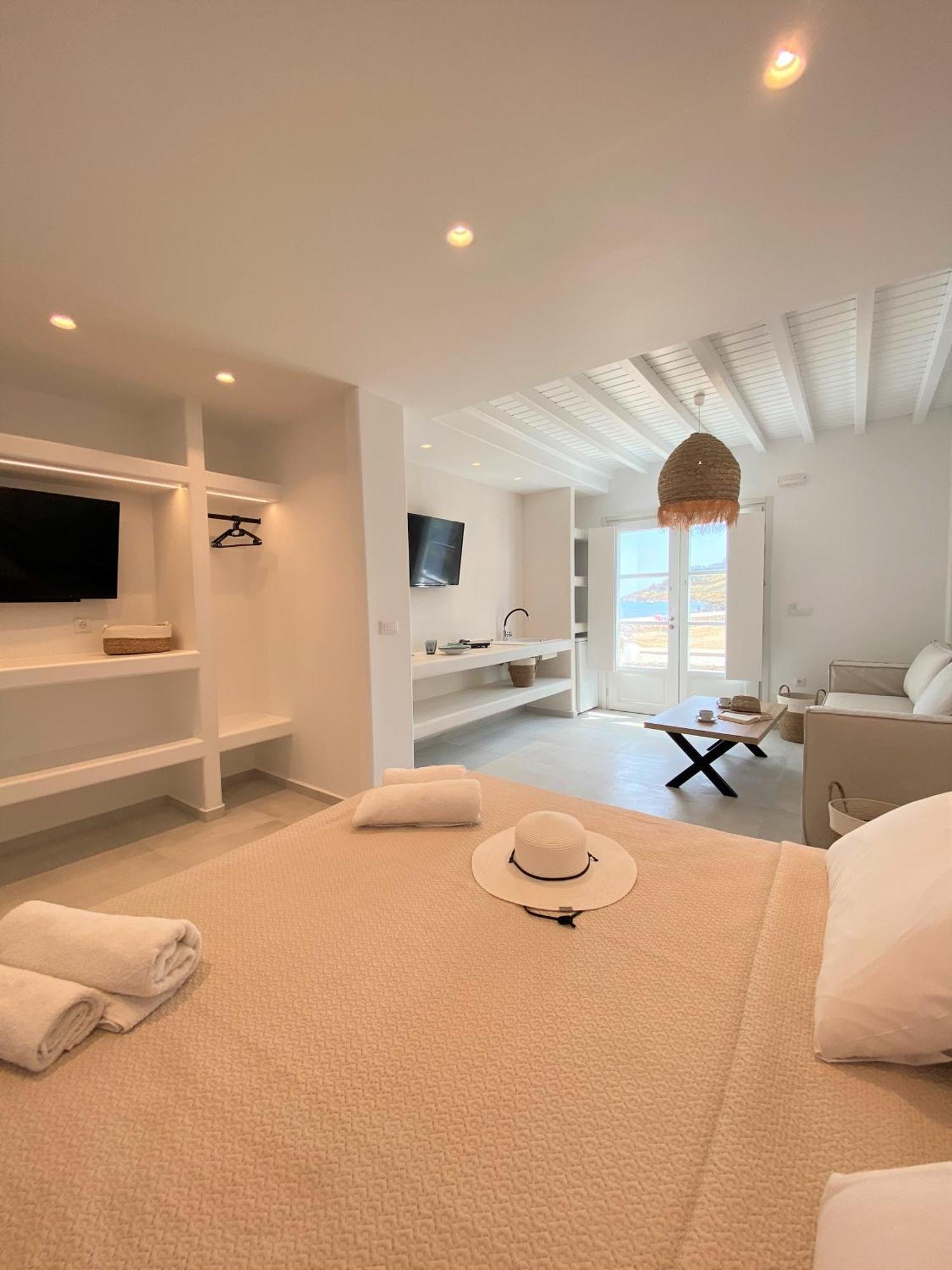 Cordiale Mykonos Apartment ออร์นอส ภายนอก รูปภาพ